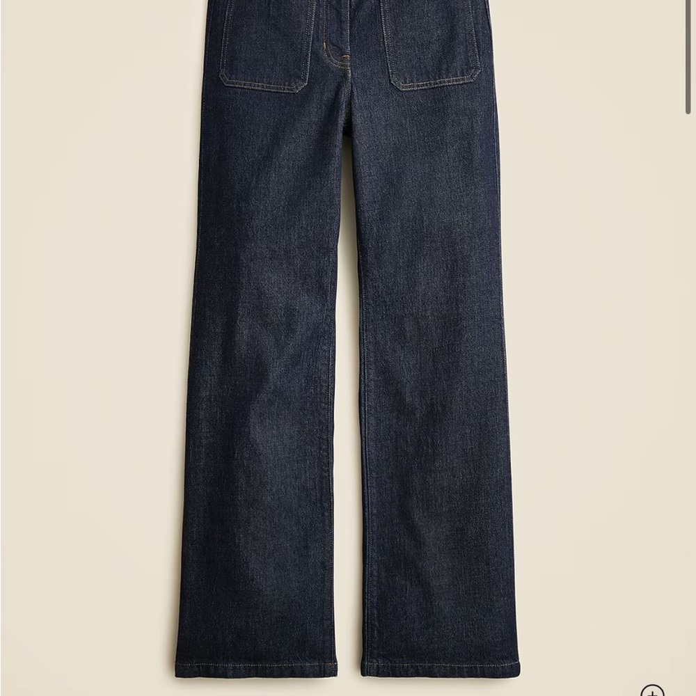 J. Crew Dark Indigo Sailor Pant Jeans - NWT!